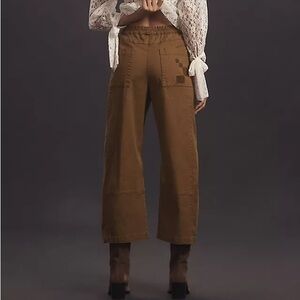 Anthropologie • The Izzie Relaxed Pull-On Barrel Pants by Pilcro: Patch Edition